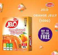 Jelo Orange Jelly [100G] - Wholesale Offer