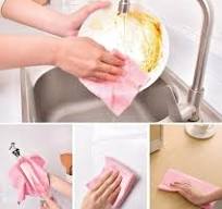Microfiber Cleaning Wet Wipes Cloth Roll 10x10 Inches All ...