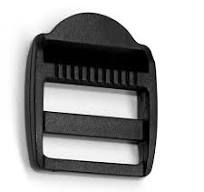 Plastic Tension Locks Triglide for Belt Backpack Camping Bag Belt Suitcase  Black