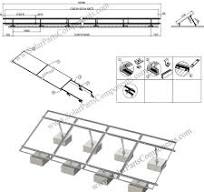 Solar Panel Mount Brackets with Tilt Legs factory direct