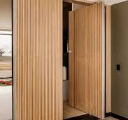 Light Oak WPC Fluted Slat Wall Panels