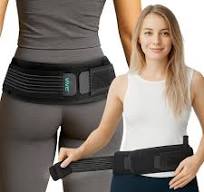 Vive Sacroiliac SI Joint Hip Belt for Women & Men - Lower Back Support for  Sciatica, Sacral Nerve, Pelvic Floor, Scoliosis, Anterior Pelvis Tilt Pain  ...