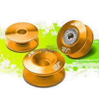 J2 ANODIZED ALUMINUM TRUNK/BUMPER QUICK RELEASE FASTENER WASHER+BOLTS KIT  GOLD