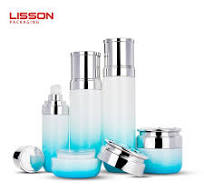 Lisson Customized Glass Cosmetic Jars and Bottles Wholesale ...