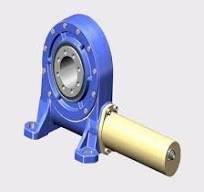 Custom 7 Inch Vertical Single Axis Worm Gear Slew Drive,7 ...