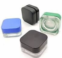 Wholesale 3ml 5ml 7ml 9ml Clear Square Glass Container 1 ...