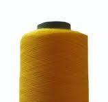 Yellow 1Ply 30 Spun Polyester Dyed Yarn