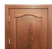 Best Simple Single Leaf Hotel Solid Wood Mahogany Interior ...