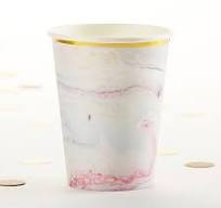 Elements Marble Paper Cups (set of 8)