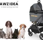 Amazon.com: PAWZIDEA Pet Stroller 4 in 1, Foldable Cat ...
