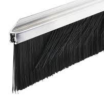 RS PRO Black Nylon, Aluminium Brush Strip, 60 mm