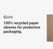 Slivv | Paper Transport Sleeves by Seaman Paper