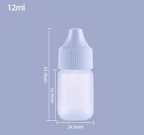 Liquid Foundation PE Plastic Squeeze Bottle 10ml 30ml 60ml 90ml 120ml Sizes  for Lotion Wigs Skin Care Serum