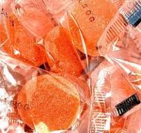 Wrapped Orange Jellies Bulk