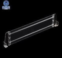 China Acrylic shelf pusher system for supermarket display ...