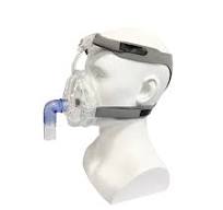 White Silicone CPAP/Bipap Full Face Mask