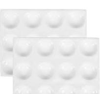 1PC White Porcelain Spot Plate 6 Wells Laboratory Spotting ...