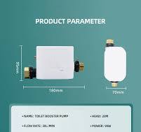 Tankless Smart Toilet Booster Pump Household High Flow ...