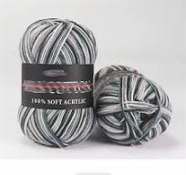 Amazon.com: HHHJQFAAT 2pcs Melange Yarn Ring Worsted Blended ...