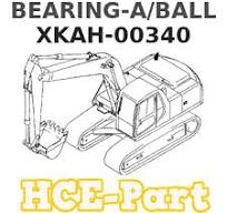 XKAH-00340 Hyundai HCE BEARING-A/BALL | Caterpillar