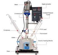 Lab Electric Heating Continuous Stirred Tank Glass Reactor ...