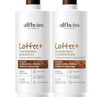 Amazon.com : ALFHEIM Coffee+ Thickening Shampoo for Fine ...