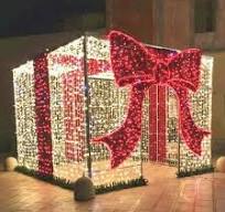 [Hot Item] LED Present Box Lamps Christmas Celebration Gift Box Motif Light  Festival Carnival Decoration Lights Outdoor Waterproof