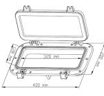 seaflomarinerv - Retangular Shape Portholes with 320mm Window