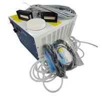 Roll to Roll UV Printer Double Head Water Cooling AC220V UV LED and Chiller  Curing System Printing Ink Dryer