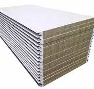 PU Rock Mineral Wool Sandwich Panel - Buy Rock Mineral Wool ...