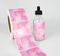 Custom Self Adhesive Printing Waterproof Soft Touch Hologram Cosmetic  Packaging Label Vinyl Roll Sticker for PET Bottle