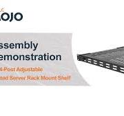 Amazon.com: Tecmojo 1U 4-Post Vented Server Rack Mount Shelf ...
