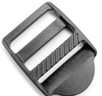 Plastic Tension Locks Triglide for Belt Backpack Camping Bag Belt Suitcase  Black