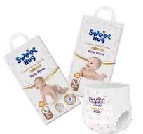 OEM Customized Disposable Breathable Baby Nappies Super Thin Fine Pull-up  Baby Pants Diaper Wholesale