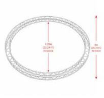 ProX F34 Square Frame Circle Truss Package (8 x 45° Segments) - 8 Meters