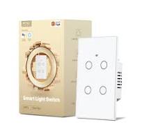 WiFi Smart Light Switch Wall Touch Glass Switch No Neutral Wire Requir