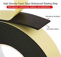 EVA Acrylic Adhesive 2-5mm Die Cut Sponge Tape Foam Single-Sided Waterproof  Carton Sealing Door Window Cabinet Equipment Box