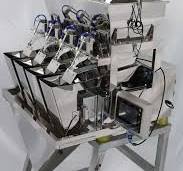 China 4 head linear weigher packaging machine small granular ...