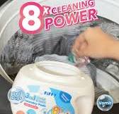 Our 3-in-1 Deep Clean with Softener Pods make laundry effortless:, 🫧 8x  Cleaning Power: Effectively tackles bed bugs, bacteria, vomit & dust mites,  💧 Easy to Use: Dissolves quickly and works for top ...