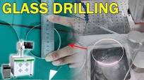 Fiber Laser Glass Drilling Machine: Drilling Circles of Various Diameters.