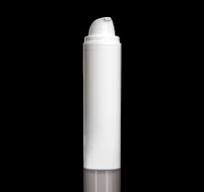 150 ML White Airless Pump Bottle | Cosmetic Packaging Now
