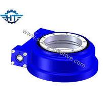 7 Inch IP66 Small Backlash Worm Gear Slew Drive With Special Hydraulic  Motor For Construction Machinery