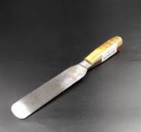 Sumikrafts Offset Ink Mixing Knife – 6" Long Metal Blade, 1.5" Wide |  Premium Wooden Handle for Smooth Ink Blending & Spreading : Amazon.in: Home  & ...