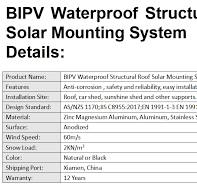 FON-BIPV Roof Solar Mounting – Fondsolar