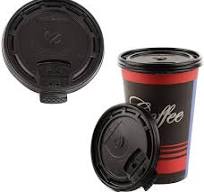 Amazon.com: [50 Pack] Black Flat Tear-Back Lids – Universal ...