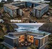 The Courtyard Escape: A Modern Container Retreat 🏗️ This ...