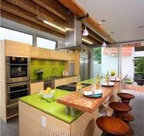 Apple Green Quartz Stone Countertops , 2cm and 3cm Available for American  Kitchen Countertops and Vanity Tops from China - StoneContact.com