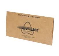 Custom Printing Brown Color Recycled Paper Sleeve Band Soap Packaging Kraft  Band Belt Packaging Sleeve Box
