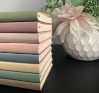 Pastel Soft Cover Notebook, Notepad PU leather cover, Portable Diary,  journal, lined paper, scrapbook, stationary, A6, A5, travel,aesthetic