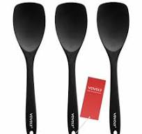 Amazon.com: Upgrade Silicone Spatula Spoon Set,VOVOLY Heat ...